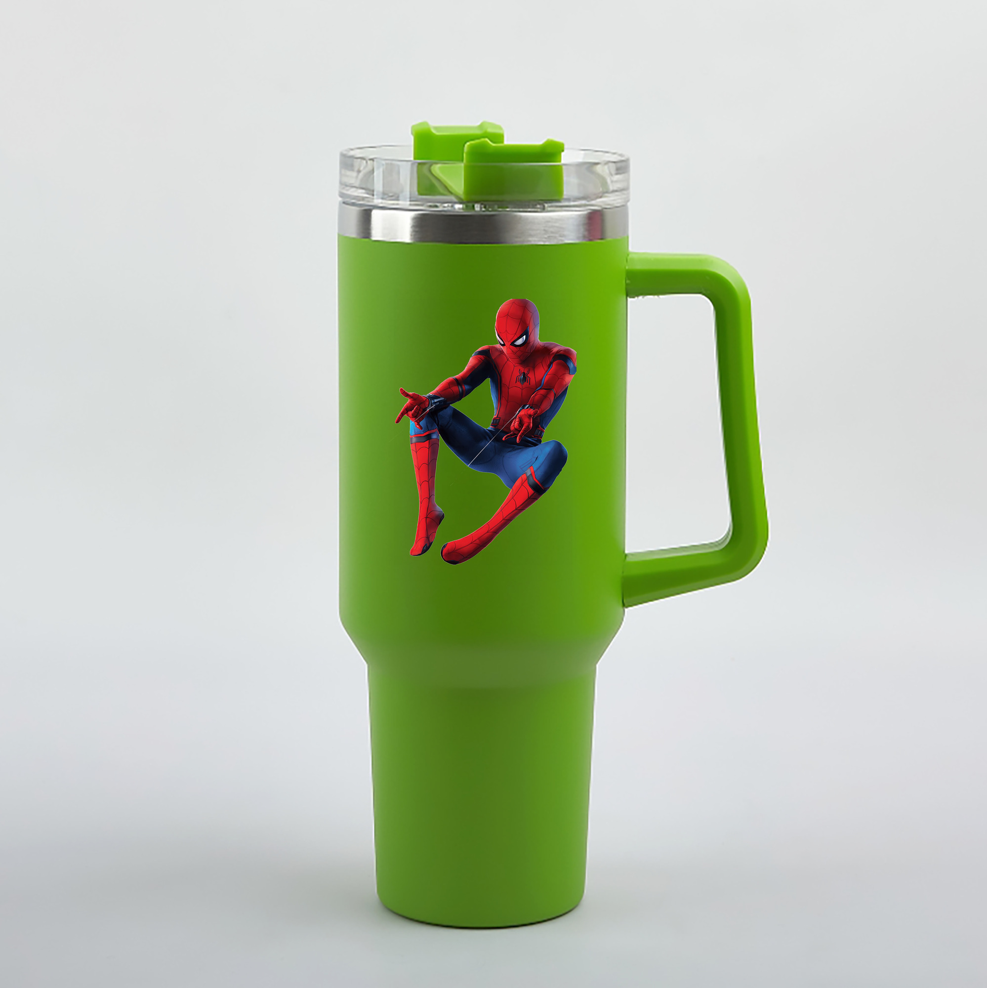 （画像用） Spider Man スパイダーマン 1200mL車用タンブラー（カラープリント）